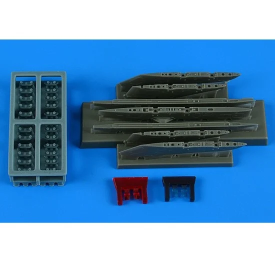 Aires 4916 1/48 F-5E Tiger II Pylons and Missile Launchers for AFV Club kits