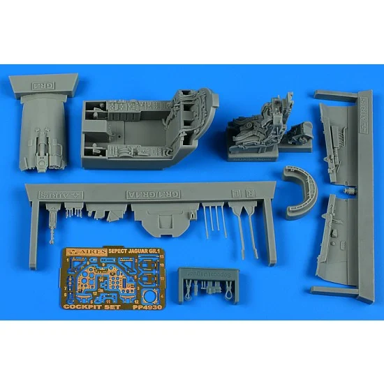 Aires 4930 1/48 Sepecat Jaguar Gr.1 Cockpit Set for Airfix kits - Model Planes