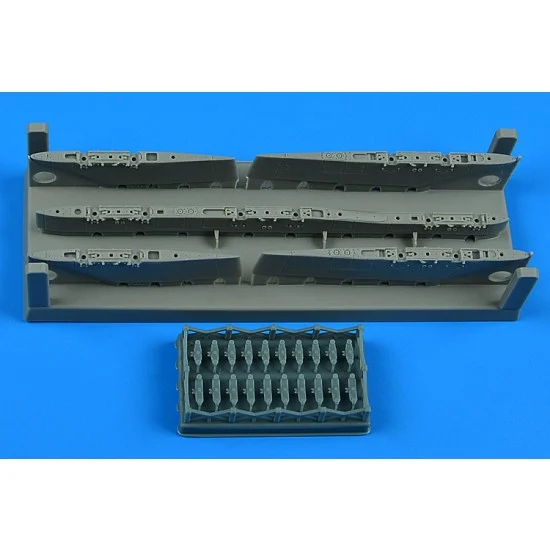 Aires 4936 1/48 Sepecat Jaguar Gr.1/Gr.1A Pylons Without Covers for Airfix kits - Model Planes