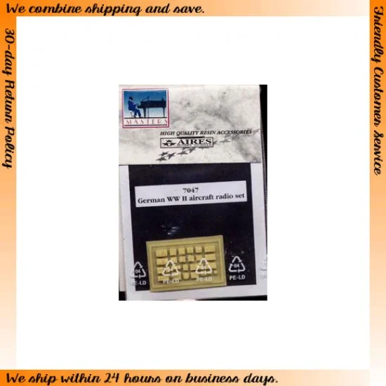 Aires 7047 1/72 German Aircrafts Radio Set - Model Planes