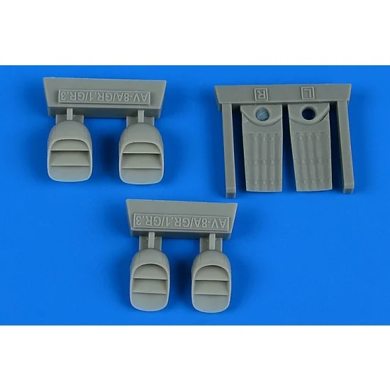 Aires 7384 1/72 Hawker Siddeley Harrier AV-8A/GR.1/GR.3 Exhaust Nozzles for Airfix kits
