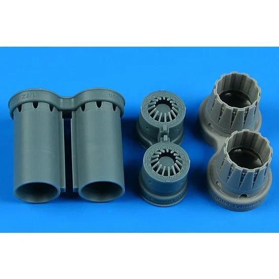Aires 7392 1/72 Eurofighter Typhoon Exhaust Nozzles for Revell Kit #04317 #04338 - Model Planes