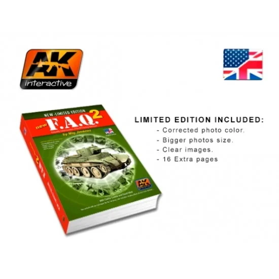 AK Interactive AK-038 "New and Improved" FAQ2 3rd Edition (English)