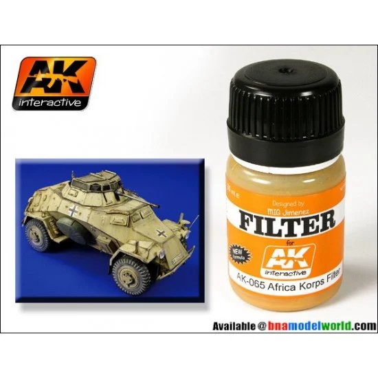 AK Interactive AK-065 Afrika Korps Filter (35ml)