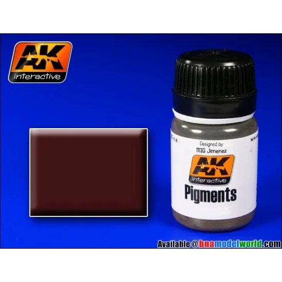 AK Interactive AK-085 Pigment - Track Rust 35ml