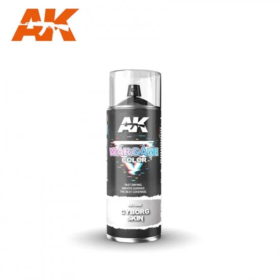 AK Interactive AK-1056 Wargame Primer Spray - Cyborg Skin 400ml