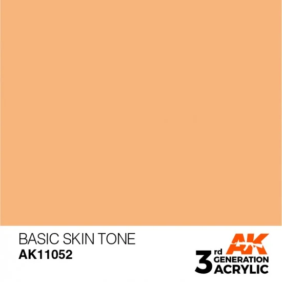 AK Interactive AK-11052 Acrylic Paint (3rd Generation) - Basic Skin Tone (17ml)