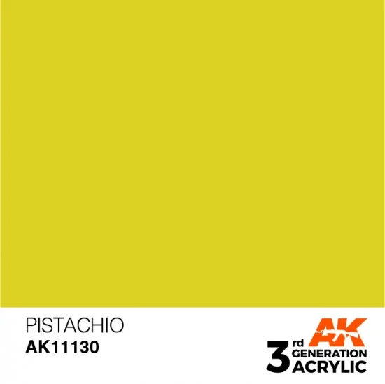 AK Interactive AK-11130 Acrylic Paint (3rd Generation) - Pistachio (17ml)