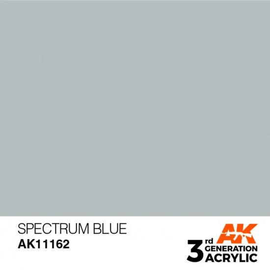 AK Interactive AK-11162 Acrylic Paint (3rd Generation) - Spectrum Blue (17ml)