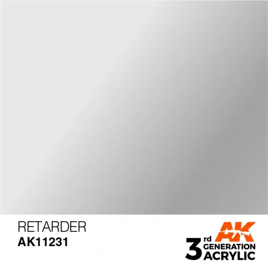 AK Interactive AK-11231 Acrylic Paint (3rd Generation) - Retarder (17ml)