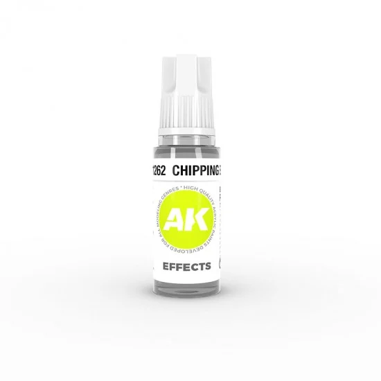 AK Interactive AK-11262 Acrylic Effects for Finishing Figures/Scenery - Chipping (17ml, 3GEN)