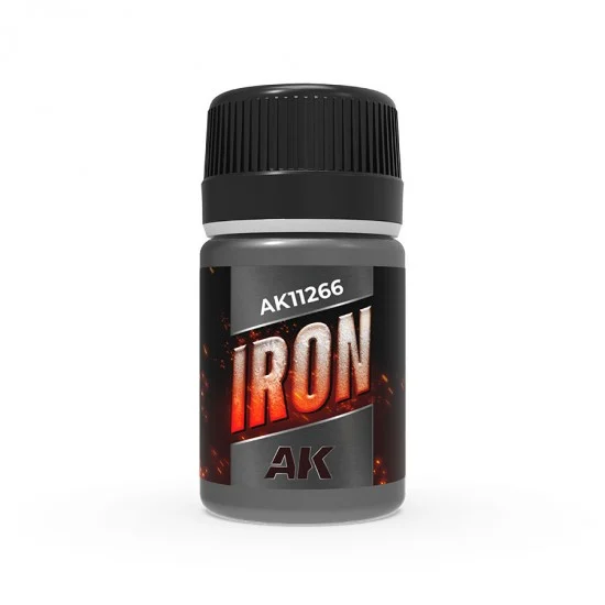 AK Interactive AK-11266 Iron Effect (35ml, acrylic)