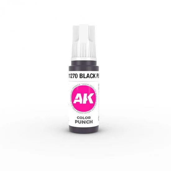 AK Interactive AK-11270 3GEN Ultra Pigmented Colour - Black Puprple Color Punch (17ml)