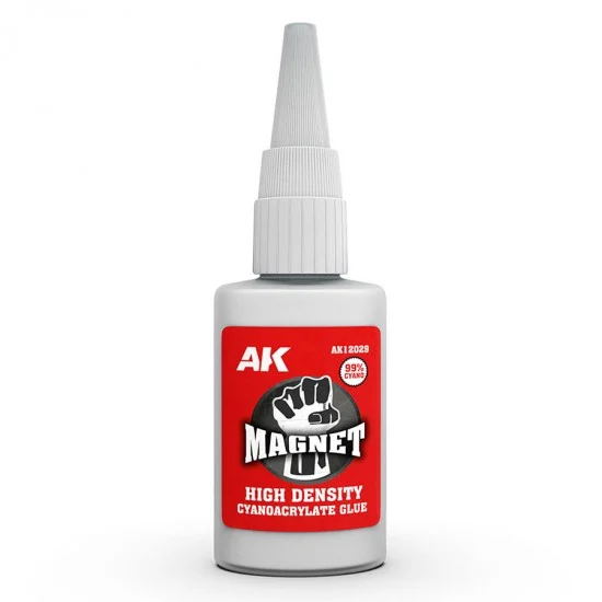AK Interactive AK-12029 Magnet (20g) High Density Cyanoacrylate Glue