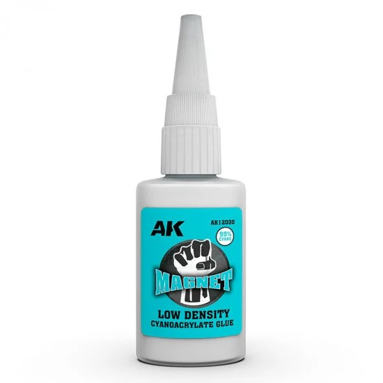 AK Interactive AK-12030 Magnet (20g) Low Density Cyanoacrylate Glue