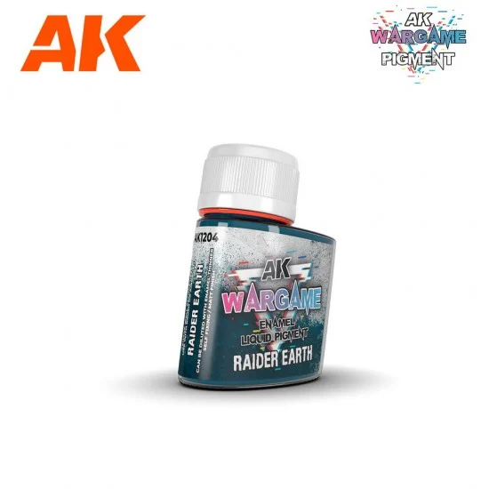 AK Interactive AK-1204 Wargame Enamel Liquid Pigments - Raider Earth (35ml)