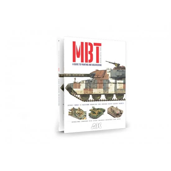 AK Interactive AK-130021 MBT Modern Battle Tanks - A Guide to Painting and Weathering (English, 136 pages)