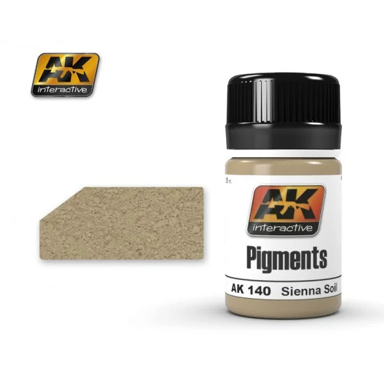 AK Interactive AK-140 Pigment - Sienna Soil (35ml)