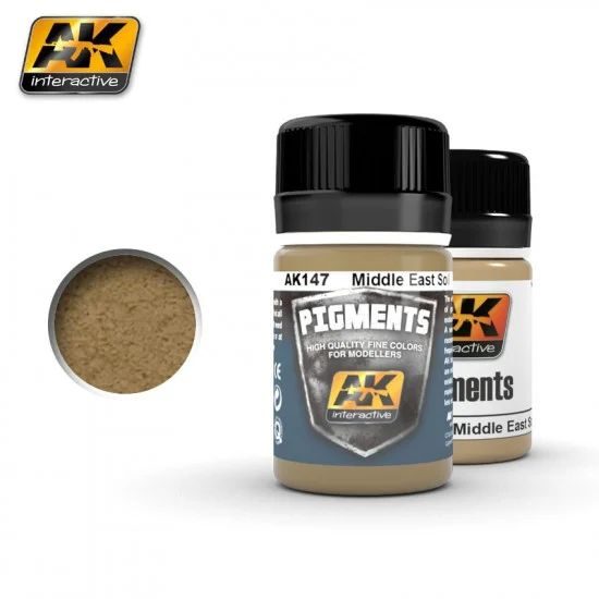 AK Interactive AK-147 Pigment - Middle East Soil 35ml