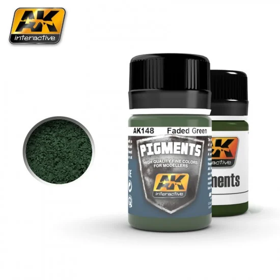 AK Interactive AK-148 Pigment - Faded Green 35ml