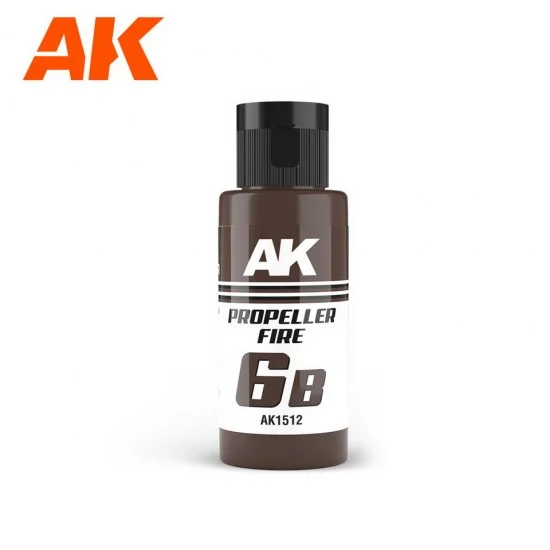 AK Interactive AK-1512 Acrylic Paint - Dual Exo 6B #Propeller Fire (60ml) for Gunpla/Sci-Fi/Mecha/Robots