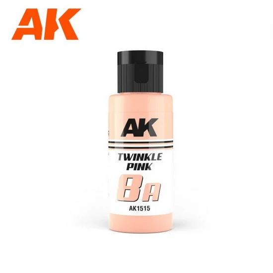 AK Interactive AK-1515 Acrylic Paint - Dual Exo 8A #Twinkle Pink (60ml) for Gunpla/Sci-Fi/Mecha/Robots