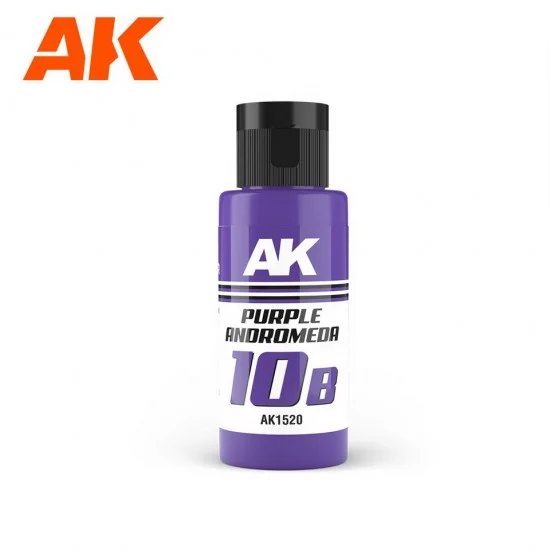 AK Interactive AK-1520 Acrylic Paint - Dual Exo 10B #Purple Andromeda (60ml) for Gunpla/Sci-Fi/Mecha/Robots
