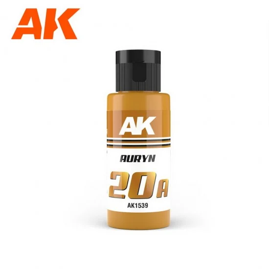 AK Interactive AK-1539 Acrylic Paint - Dual Exo 20A #Auryn (60ml) for Gunpla/Sci-Fi/Mecha/Robots
