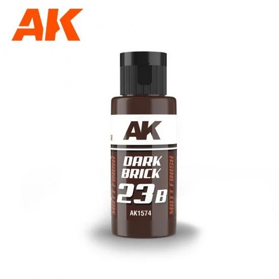 AK Interactive AK-1574 Acrylic Paint - Dual Exo Scenery 23B #Dark Brick (60ml, matte finish) for Gunpla/Sci-Fi