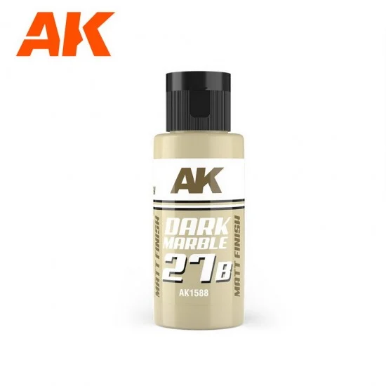 AK Interactive AK-1588 Acrylic Paint - Dual Exo Scenery 27B #Dark Marble (60ml, matte finish) for Gunpla/Sci-Fi
