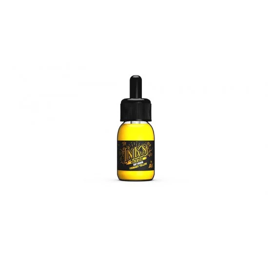 AK Interactive AK-16006 Acrylic Inks - Primary Yellow (30ml)