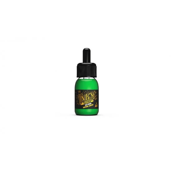 AK Interactive AK-16008 Acrylic Inks - Nature Green (30ml)