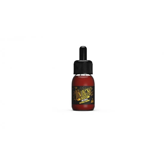 AK Interactive AK-16010 Acrylic Inks - Intense Sienna (30ml)