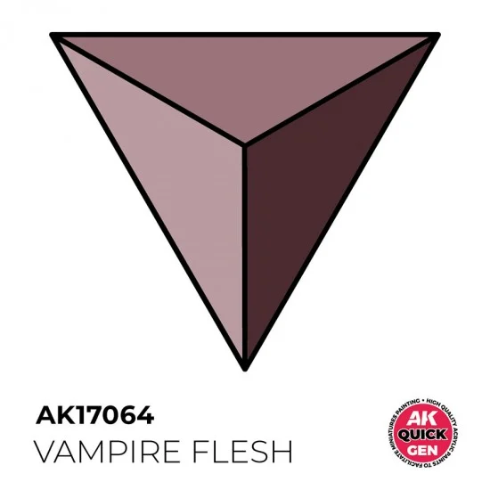 AK Interactive AK-17064 Acrylic Colour for Contrast Painting - Quick Gen #Vampire Flesh (18ml)