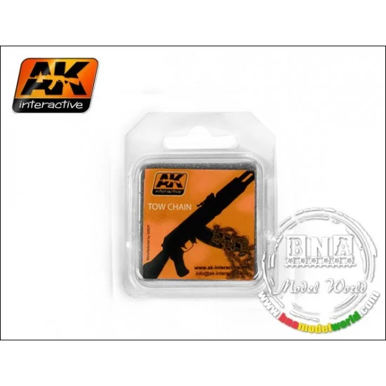 AK Interactive AK-230 Rusty Tow Chain (Medium)