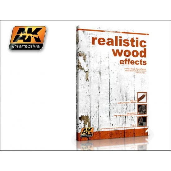 AK Interactive AK-259 Colour Book - Realistic Wood Effects [AK Learning Series 1]
