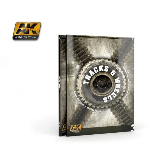 AK Interactive AK-274 Colour Book - Tracks & Wheels [AK Learning Series 3]