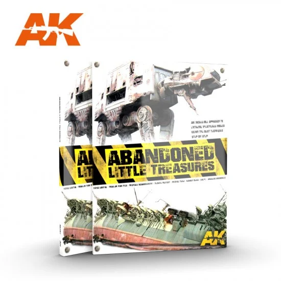 AK Interactive AK-287 Abandoned Little Treasures (English, 136 pages)
