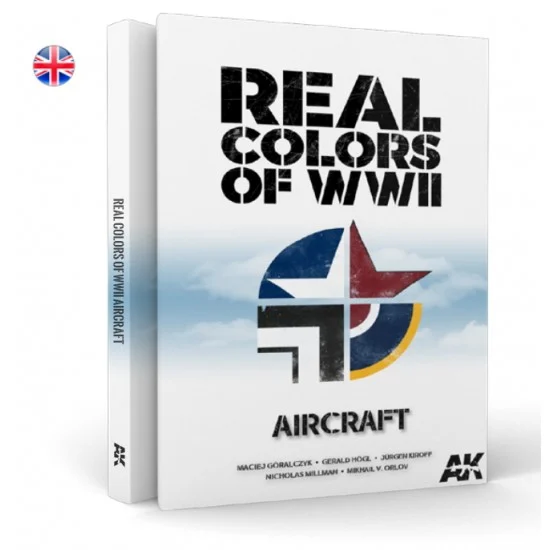 AK Interactive AK-290 REAL Colours of WWII Aircraft (English)