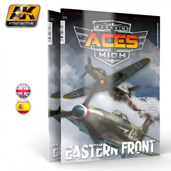 AK Interactive AK-2919 Aces High Magazine Issue No.10 - Eastern Front (English)