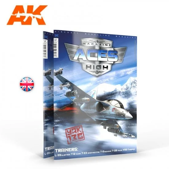 AK Interactive AK-2937 Aces High Magazine Issue No.18 - Trainers (English, 88 pages)