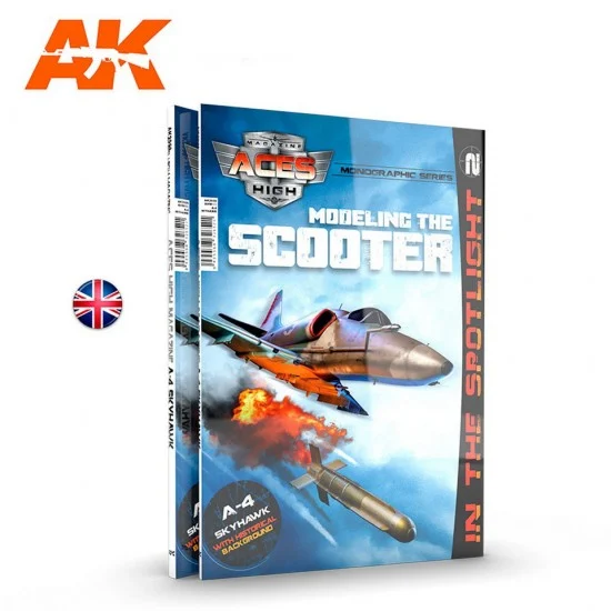 AK Interactive AK-2939 ACES High Monographic Series: A-4 Skyhawk (English, 112 pages)