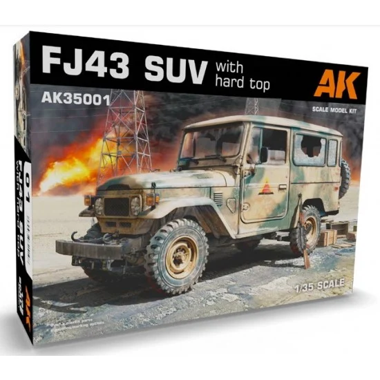 AK Interactive AK-35001 1/35 FJ43 SUV with Hard Top
