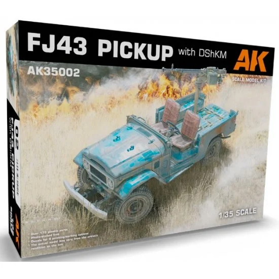 AK Interactive AK-35002 1/35 FJ43 Pickup with DShKM