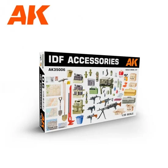 AK Interactive AK-35006 1/35 IDF Accessories 1970s-1980s