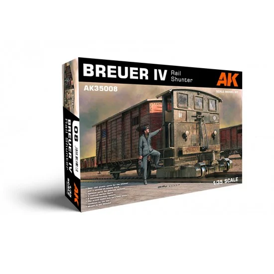 AK Interactive AK-35008 1/35 Breuer IV Rail Shunter