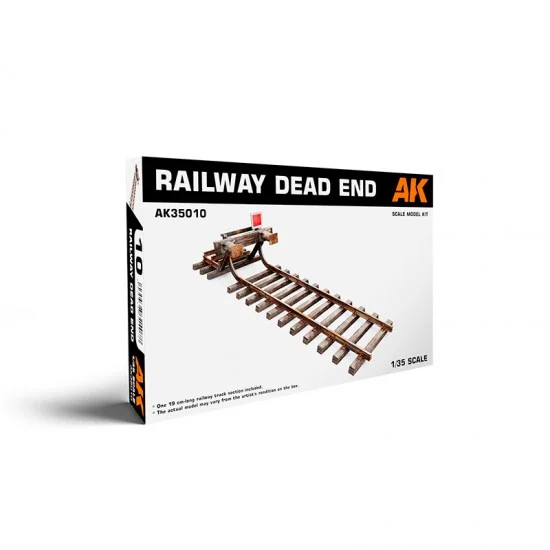 AK Interactive AK-35010 1/35 Railway Dead End