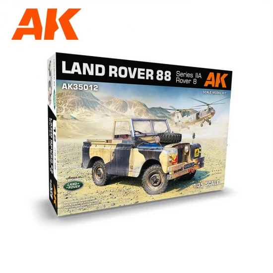 AK Interactive AK-35012 1/35 Land Rover 88 Series IIA Rover 8