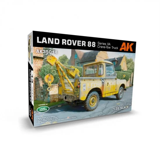 AK Interactive AK-35014 1/35 Land Rover 88 Series IIA Crane-Tow Truck