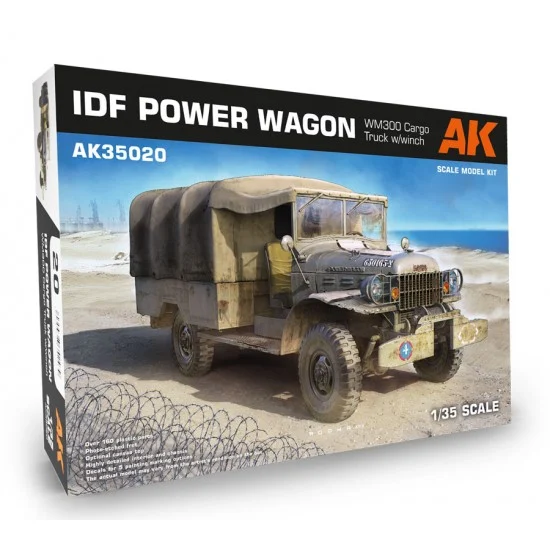 AK Interactive AK-35020 1/35 IDF Power Wagon WM300 with Winch